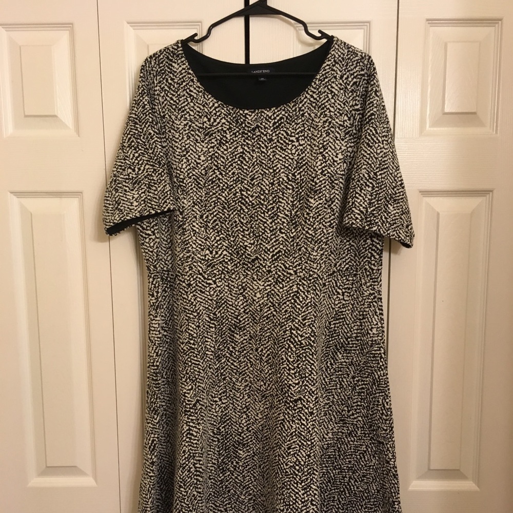 Lands End A-line Dress